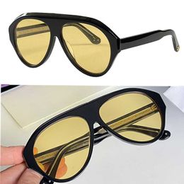 Zonnebrillen dames en mannen vrijetijdsstijl 0479 merkontwerper zwart frame goud lens topkwaliteit occhiali da sole 59-14-145 0479S