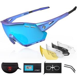 Lunettes de soleil X-TIGER Femmes Vélo Lunettes Polarisées VTT Vélo Lunettes De Soleil Pour Hommes Course À Pied Pêche Équitation Sports Vélo Lunettes 230620