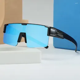 Lunettes de soleil Y2K Grand lunettes de conduite polarisées connectées Fashion Fashion Fishing Sunshades est livré avec une Glasse de prescription