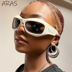 Gafas de sol Y2K Gafas de sol Mujeres Cyberpunk Gastas Sun Femenina Femenina Goggle 2000