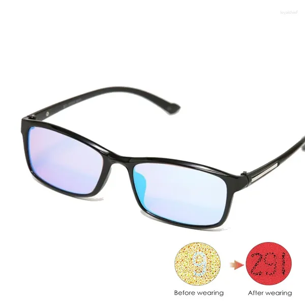 Gafas de sol YURERSH Gafas para daltonismo Mujeres Rojo Verde Color ciego Correctivo Hombres Daltónicos Licencia de conducir Anteojos Y04