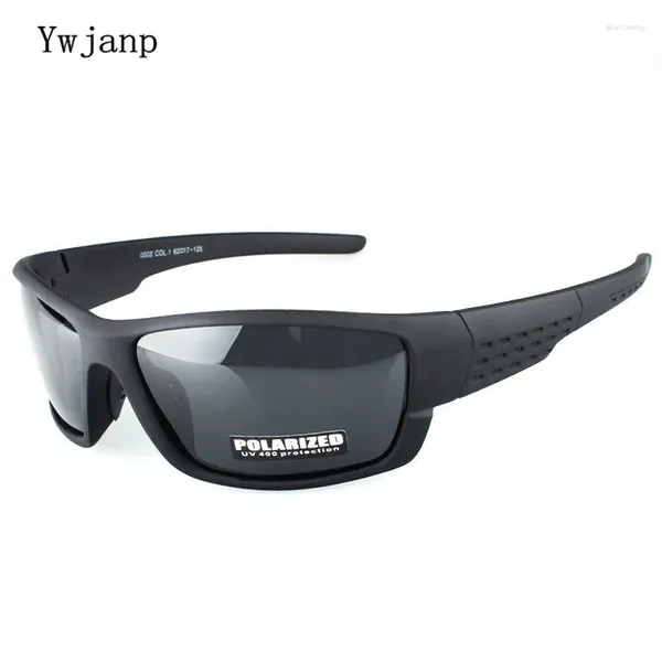 Gafas de sol Ywjanp Cuadrado Polarizado Hombres Mujeres Estilo deportivo Gafas de sol HD Gafas de conducción Lentes Polaroid Gafas Gafas masculinas De Sol