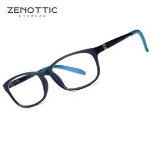 Lunettes de soleil Zenottic Kids Blue Light Blocking Lunes TR Computer Eyewear avec corde