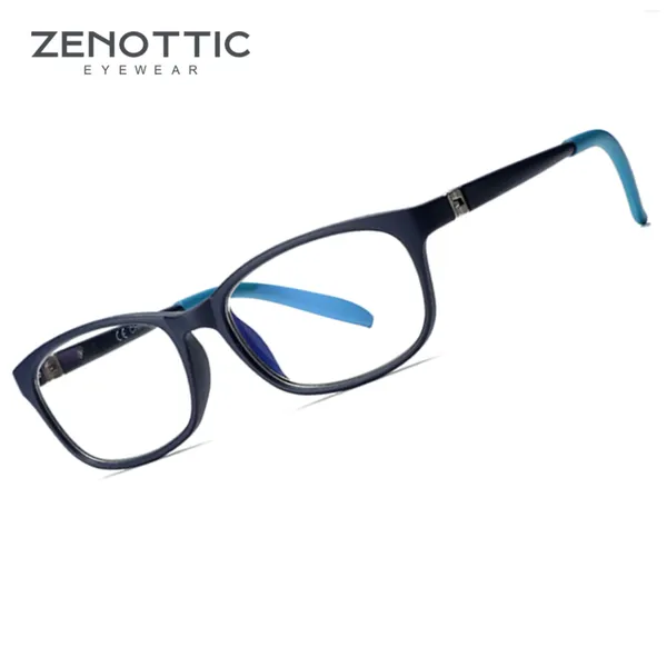 Lunettes de soleil Zenottic Kids Blue Light Blocking Lunes TR Computer Eyewear avec corde