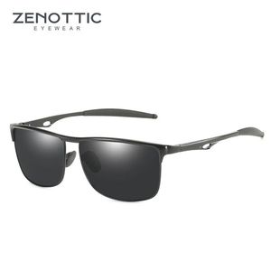 Zonnebril Zenottic Metal Herenzonnebril Gepolariseerde Uv400-bescherming voor autorijden, vissen, wandelen, golf, dagelijks gebruik