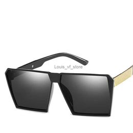 Lunettes de soleil ZXRCYYL lunettes de soleil hommes/femmes marque Designer cadre carré conduite nuances mâle lunettes de soleil hommes rétro pas cher 2019 luxe Oculos H24223