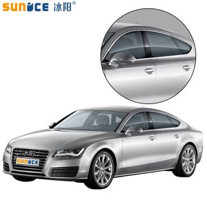 Sunice Light Blue Auto Car Home Fiwers Film 0.5x30m Self Adhesive Nano Ceramic Solar Tint 2mil Car Foils Home Decors