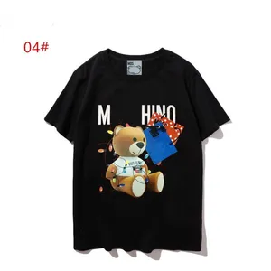 Sunmmer Femmes Hommes Designers Sunmmer T-shirts Lettre Impression Moschino À Manches Courtes Lady Tees Luxurys Vêtements Tops Moschino T-shirts ClothingGAPY