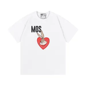 Sunmmer Dames Heren Ontwerpers Sunmmer t-shirts Brief Afdrukken Moschino Korte Mouw Dame Tees Luxe Kleding Tops Moschino T-shirts Clothing5CP5