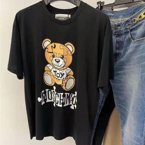 Sunmmer Dames Heren Ontwerpers T-shirts T-shirts Mode Letter teddybeer Afdrukken Korte mouw Dame Tees Luxe Casual Kleding Tops T-shirts Kleding 2 TY9I