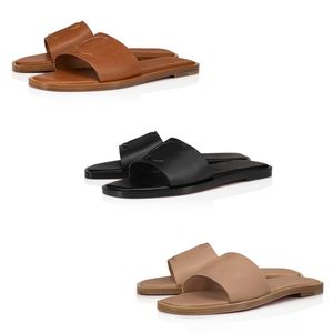 Mode zonnige slip-on vintage muilezel schuifhoens sandale ontwerpers slippers dames sandaal zomerpool bodem buiten buitenbuiten