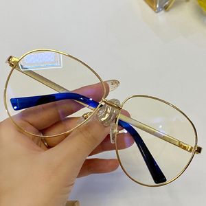 SUNO 2280 lunettes optiques pour unisexe Style rétro Anti-lumière bleue lentille plaque ovale titane plein cadre avec boîte