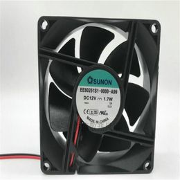 SUNON EE80251S1-0000-A99 12V 1 7W 8CM 8025 ventilateur 2 lignes2292