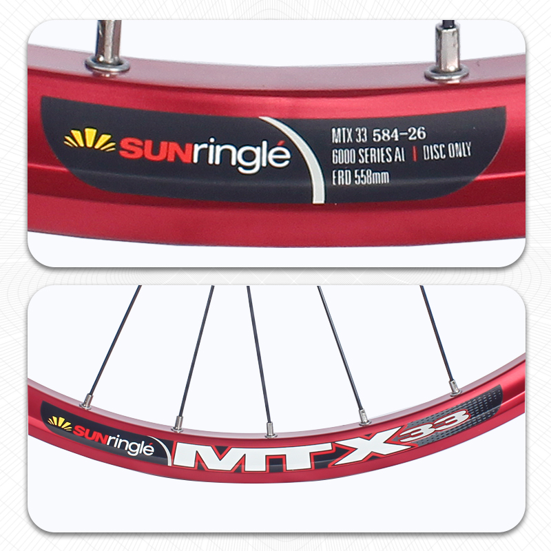 Sunringle Mountain Bike Wheel Set 27.5 인치 MTX33 MTB 알루미늄 합금 디스크 브레이크 D041/D042SB 허브 8-11S QR 자전거 휠