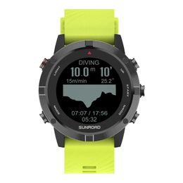 Sunroad T3 GpSglonassCompass Outdoor Sports Watch Fitness Tracker Running 5ATM Waterdichte harde app van Play Store voor Andriod 240428