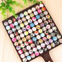 Sunrony 10 ~ 20 stcs/lot 15 mm luipaard bedrukte siliconen kralen rond babyvoedsel kauwen kauwen tanden diy fopspeen sieraden accessoires