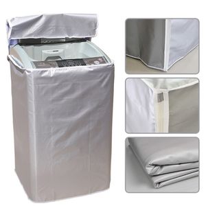 Protection solaire anti-poussière couverture Machine à laver étui étanche protection avant chargement lave-linge S-XL 220427