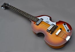 Sunset Hofner Viool Bass Jade Tuners Hofner High-BB Electric Bass BB2 Ignition Bass Guitar