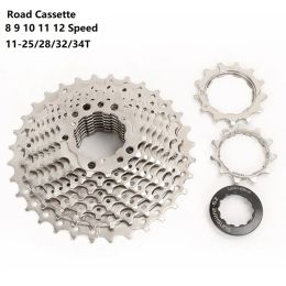 Sunshine 8/9/10/11/12 Speed Road Road Bike Freewheel Bike Cassette Bicycle Sprocket Flywheel 23/28/28/30/32/34 / 36T pour Shimano Sram