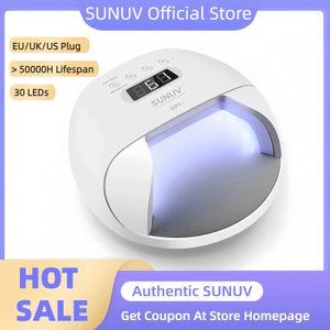 SUNUV Nagellamp SUN7 UV LED Lamp Droger Snel uithardende Gel Professionele Drogers Drogen Gereedschap Machine 231226