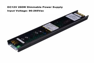 Sunway Lighting LED Strip Light Driver 010V TRIAC Transformers Dimbare voeding 75W 100W AC 90V265V naar DC 12V Schakelen Pow7058126