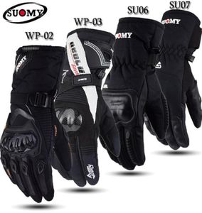 SUOMY gants de Moto hommes 100 imperméable coupe-vent hiver Moto gants écran tactile Gant Moto Guantes Moto gants d'équitation2196306225