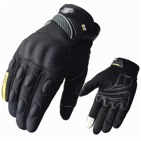 SUOMY été écran tactile Moto équitation gant doigt complet maille respirant Motocross Luvas Moto vtt Dirt Bike s 220111