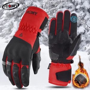 Gants de moto d'hiver Suomy Motocrec de motocross étanche Motocroites Motorbike tactile à trait de vent Roudoir Reflective 231221