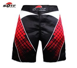 Suotf Mma boxe coton respirant Sport pantalons d'entraînement shorts de boxe Muay Thai boxe pas cher Mma Shorts Kickboxing hommes Shor4504946