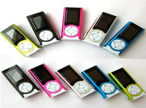 Suozun MP3 Music Jaters Sport Walkman Mini USB Clip LCD Écran MP3 Média Player Prise en charge 16 Go Externa Micro SD Card Portable MP31555258