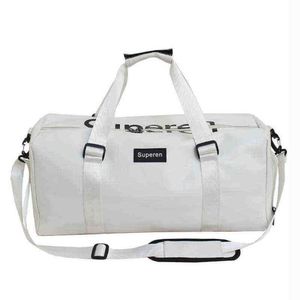 Sup grote capaciteit Duffle Bags Heren en Dames Designer Bag Universal Training Training Sport Fitness Bag Women Boarding Bagage Pouch 2206301MAB
