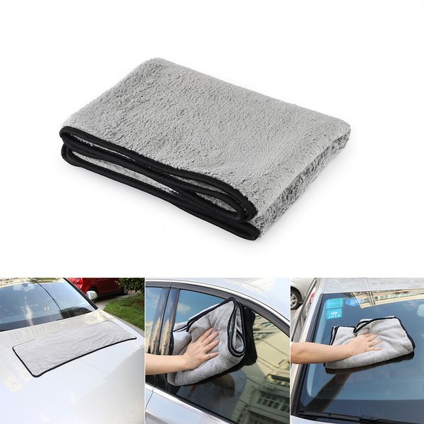 Super Absorbency Car Cleaning Paño 100X40CM Premium Microfiber Auto Towel Ultra Size Toalla Secado de una sola vez Todo el vehículo