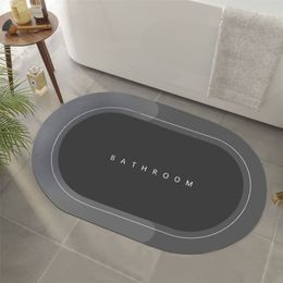 Super absorberende badmat antislip badtube zij voet pad ingang deurmat vloermatten badkamer tapijt wasbare tapis de bain 220401