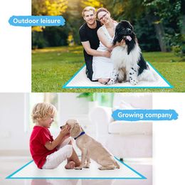 Super absorbant Pet Pet Diaper Training Pee Peets Dispossable Sain Sappy Nappy Mat pour chats couches de chien