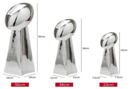 Super B Owl Resin Trophy American Football League Cup Vince L Ombardi Trophy 903903924cm 1303903934cm volledige grootte 225427100