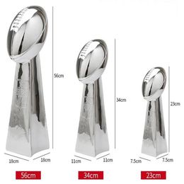 SUPER B uil Hars Trofee American Football League Cup Vince L ombardi Trofee 9''24cm 13''34cm Volledige grootte 222791