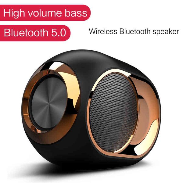 Super Bass Altavoz Bluetooth con Subwoofer Altavoces inalámbricos Teléfono Computadora Barra de sonido estéreo portátil Home TV HiFi boombox