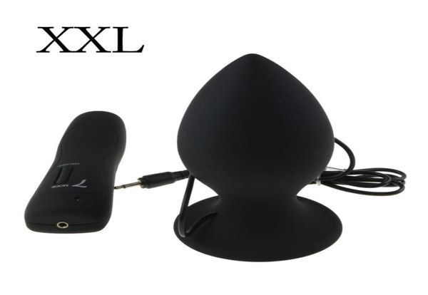 Super grande taille 7 Mode vibrant Silicone godemichet anal grand vibrateur Anal énorme Anal unisexe jouets érotiques produits sexuels L XL XXL5381413