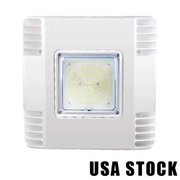 Super Bright 150W led luces de dosel Gasolinera Iluminación Focos led para exteriores ac 110-277V para Playground light AC 110V-277V 5500K Crestech stock usa