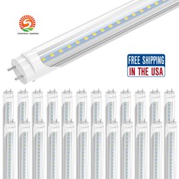 Súper brillante 22W 2200lm T8 G13 Tubo de luces LED 4 pies 1,2 m 1200 mm Lámpara fluorescente LED CA 110-277V Cálido Natural Blanco frío UL