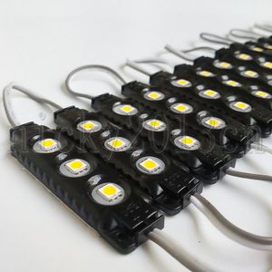 Super Bright 12V 5050 LED Module Light Strip Lamp Tape 3LEDs Injection Noir ABS IP65 Imperméable pour Publicité Boîte Canal Lettre Signe