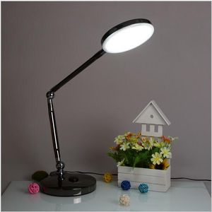 Draaibare LED-tabel Licht 6W LED Bureaulamp Binnenverlichting met aanraakschakelaar AU / EU / UK / US Plug AC110-240V