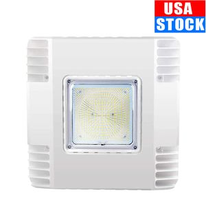 Projecteurs super lumineux 150W led auvent lumières station-service à essence éclairage extérieur IP66 ac 110-277V pour aire de jeux lumière 5500K Crestech stock usa