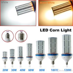 Bombilla de maíz Led superbrillante E27 E40 B22 60W 80W 100W 120W Luz de maíz Led 360 ángulo SMD 2835 iluminación de lámpara Led 100-300V