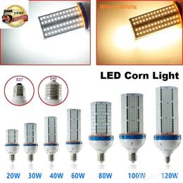 Super Heldere Led maïs lamp E27 E40 High power 30 w 40 w 60 W 80 W 100 W 120 W Led Maïs Licht 360 Hoek SMD 2835 Led lamp verlichting 100-265 V VERLICHTING