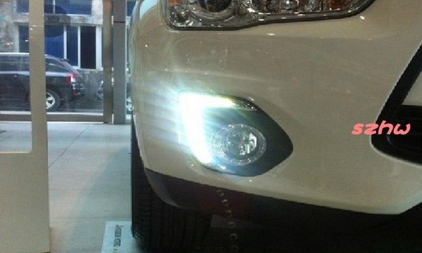 Luces de circulación diurna LED DRL superbrillantes, lámpara antiniebla LED para Mitsubishi Outlander Sport ASX 2013ON 1pairlot2539752
