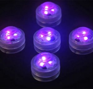 Super Bright Triple LED LED LED sumergible LED impermeable F/Boda/Navidad/Valentine Party Centerpiece Decoration 11 LL