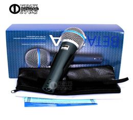 Microphone filaire Vocal dynamique Super cardioïde Microfono professionnel Mike pour Beta58A mélangeur de karaoké chant o enregistrement vidéo PC Microfone2185690