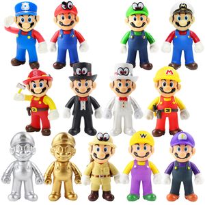 Super Cartoon Handmade Toys Game Decoration Model Auto gemonteerde Desktop Decoration Anime Toys