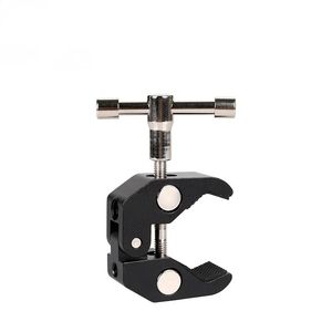 Superbelle Crab Craw Claw pinces pinces Clip Bracket pour caméra Trépied Monopod Studio Studio Bracket Trépied Arm Camerie